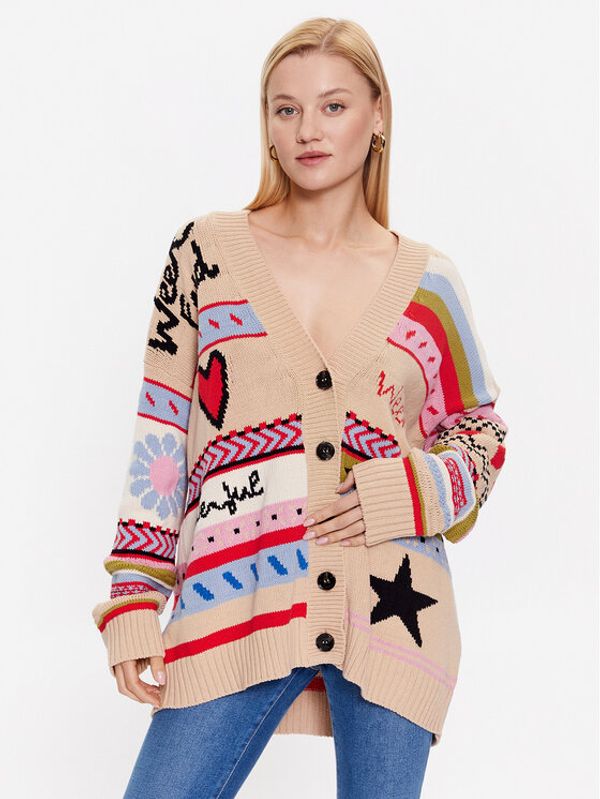 Weekend Max Mara Weekend Max Mara Кардиган Alcazar 2353460639 Цветен Regular Fit