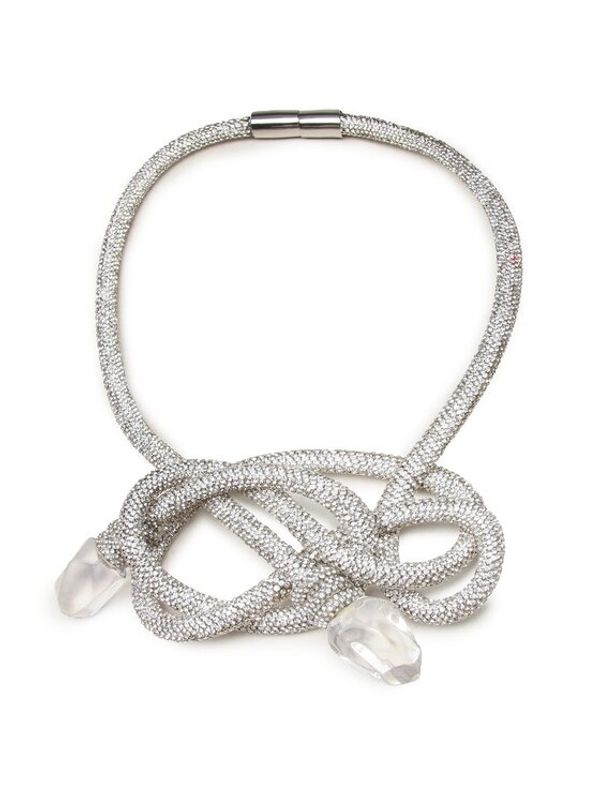 Weekend Max Mara Weekend Max Mara Колие Desio 2357511232600 Сребрист