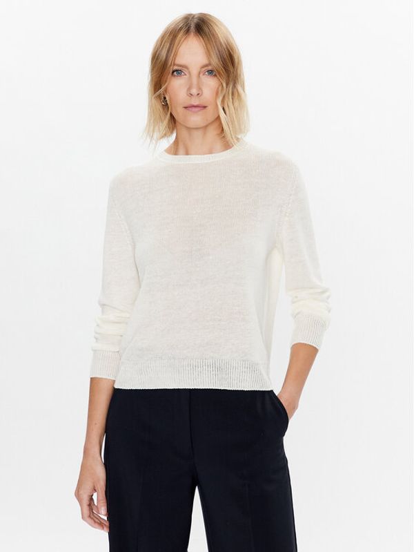 Weekend Max Mara Weekend Max Mara Пуловер Azteco 23536102 Екрю Regular Fit