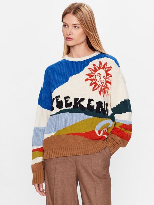 Weekend Max Mara Weekend Max Mara Пуловер Faglia 23536620 Цветен Relaxed Fit