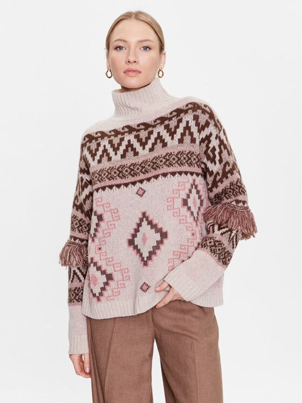 Weekend Max Mara Weekend Max Mara Пуловер Shermo 53662523 Бежов Relaxed Fit