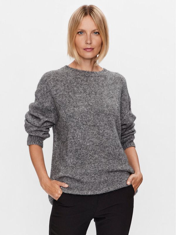 Weekend Max Mara Weekend Max Mara Пуловер Xanadu 23536611 Сив Relaxed Fit