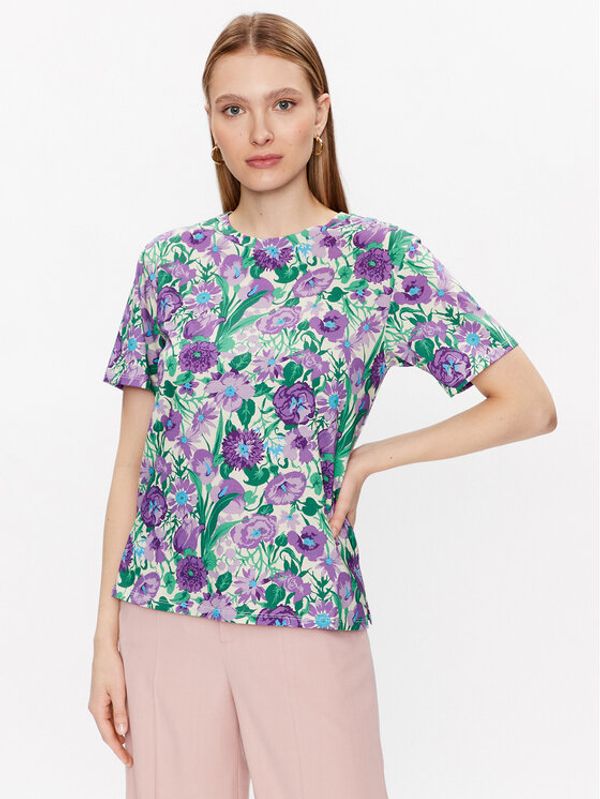 Weekend Max Mara Weekend Max Mara Тишърт Dula 2359710231 Виолетов Regular Fit