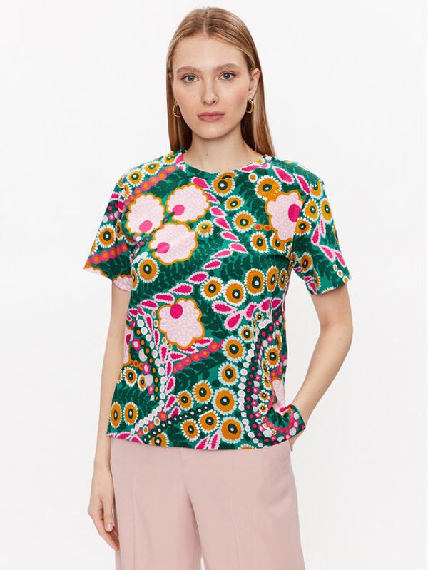 Weekend Max Mara Weekend Max Mara Тишърт Dula 2359710231 Зелен Regular Fit