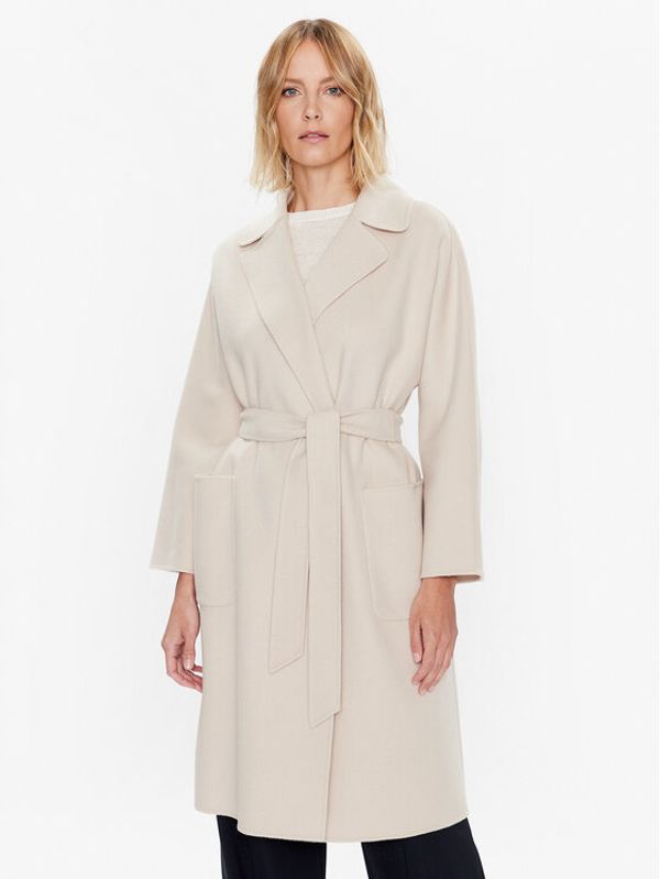 Weekend Max Mara Weekend Max Mara Вълнено палто Selz 2350110337 Бежов Regular Fit