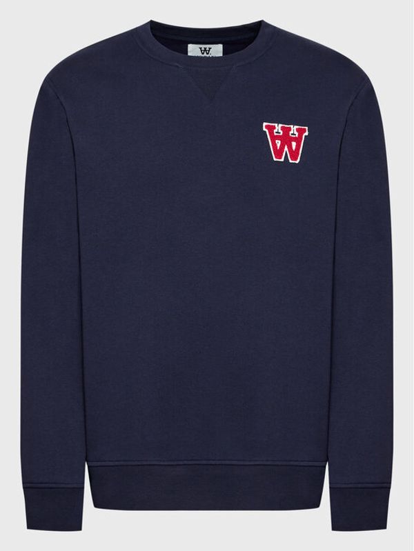 Wood Wood Wood Wood Суитшърт Tye 10235602-2424 Тъмносин Relaxed Fit