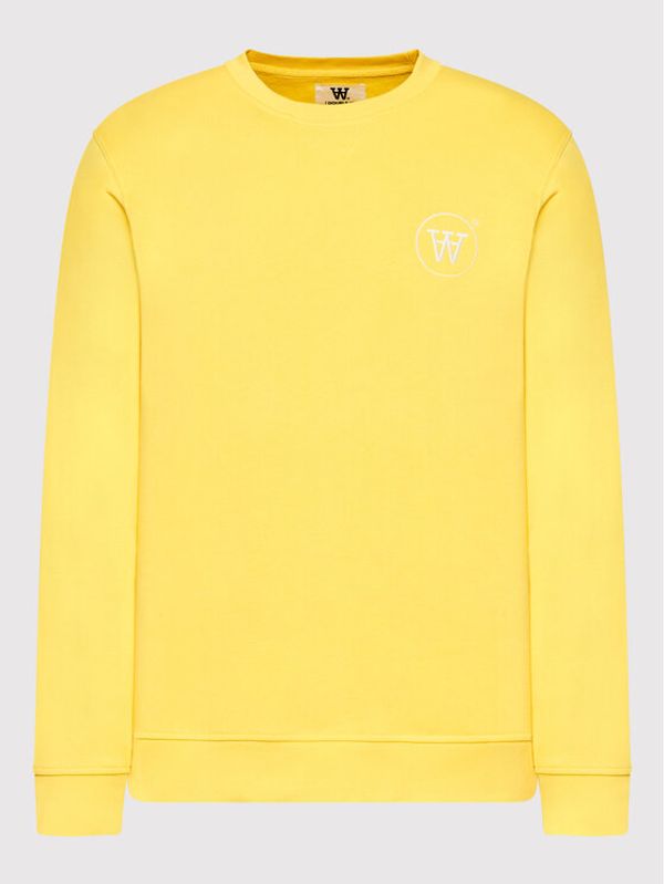 Wood Wood Wood Wood Суитшърт Tye Circle 10295603-2424 Жълт Regular Fit