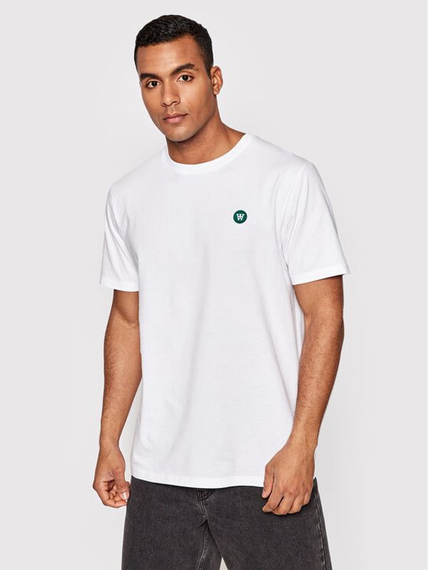 Wood Wood Wood Wood Тишърт Ace 10005700-2222 Бял Regular Fit