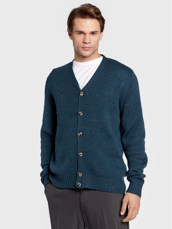 Woodbird Woodbird Кардиган Koon 2236-803 Зелен Regular Fit