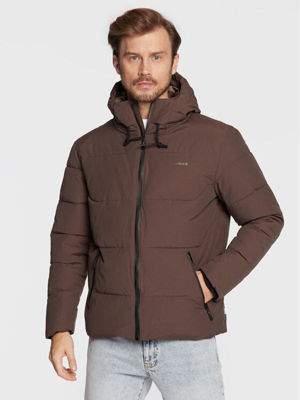 Woodbird Woodbird Пухено яке Joseph Climb 2236-903 Кафяв Regular Fit