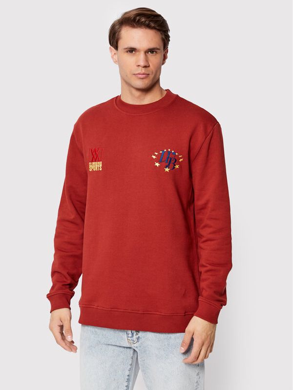 Woodbird Woodbird Суитшърт Robe Double Crew 2236-603 Кафяв Regular Fit