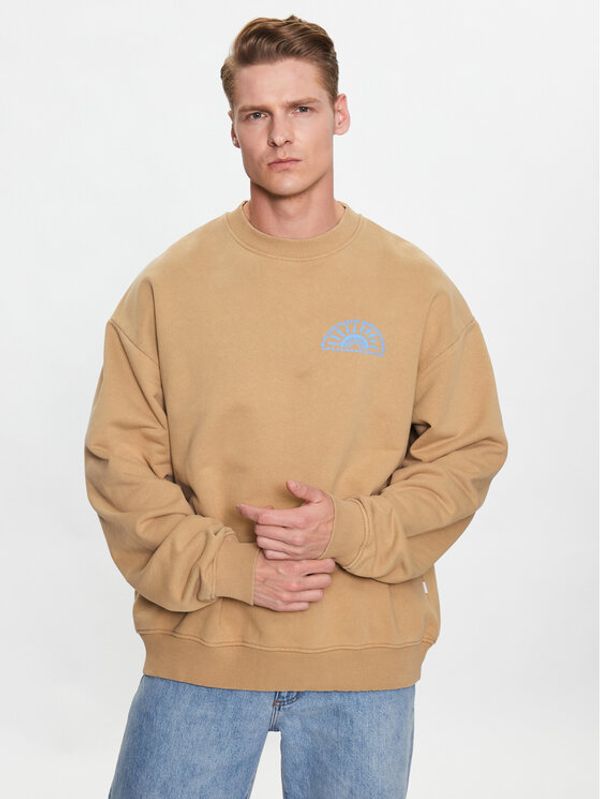 Woodbird Woodbird Тениска с дълъг ръкав Cope Sunshine 2316-602 Кафяв Regular Fit