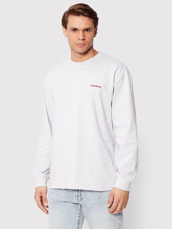 Woodbird Woodbird Тениска с дълъг ръкав Dane Sports 2236-422 Сив Regular Fit
