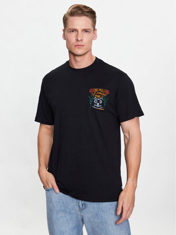 Woodbird Woodbird Тишърт Rics Family 2316-405 Черен Regular Fit