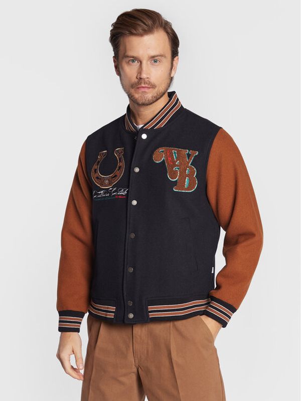 Woodbird Woodbird Яке бомбър Kip Club 2246-901 Тъмносин Regular Fit