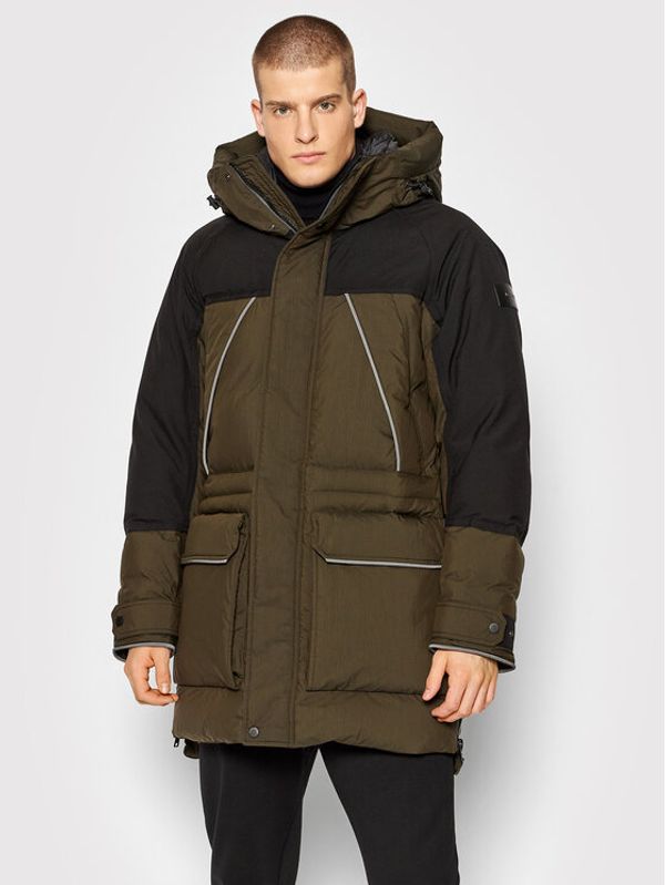 Woolrich Woolrich Парка Teton CFWOOU0524MRUT1723 Зелен Comfort Fit