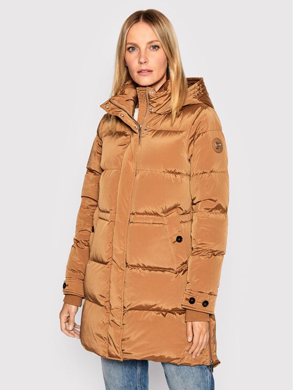 Woolrich Woolrich Пухено яке Alsea CFWWOU0697FRUT1148 Кафяв Regular Fit