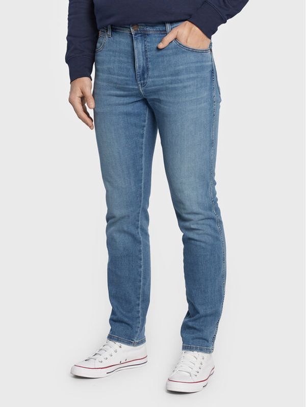 Wrangler Wrangler Дънки Texas W12S7424J 112319197 Син Authentic Slim Fit