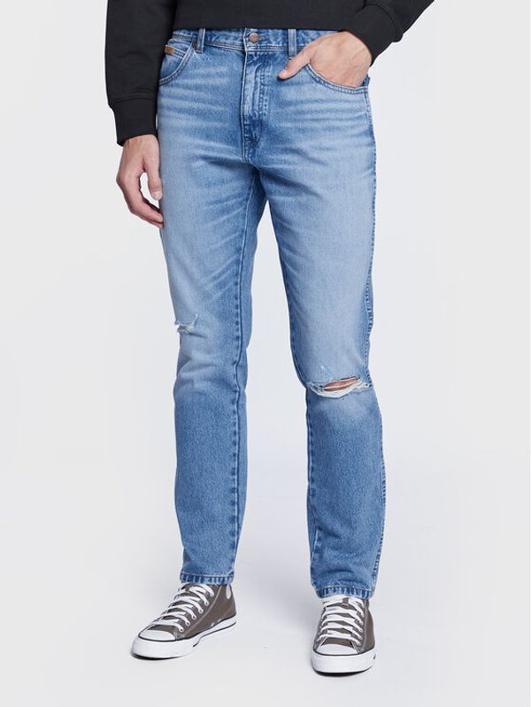 Wrangler Wrangler Дънки Texas W12T7328O 112320077 Син Regular Fit