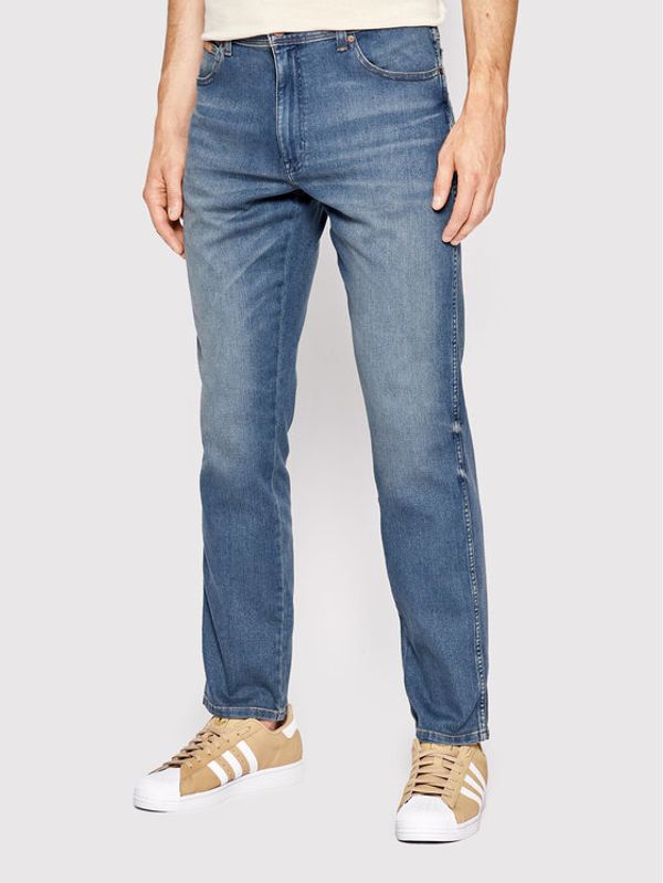 Wrangler Wrangler Дънки Texas W12TXP409 Син Tapered Fit
