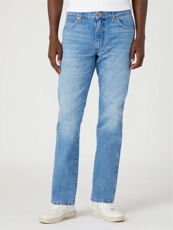 Wrangler Wrangler Дънки W15QEH40O Син Straight Leg