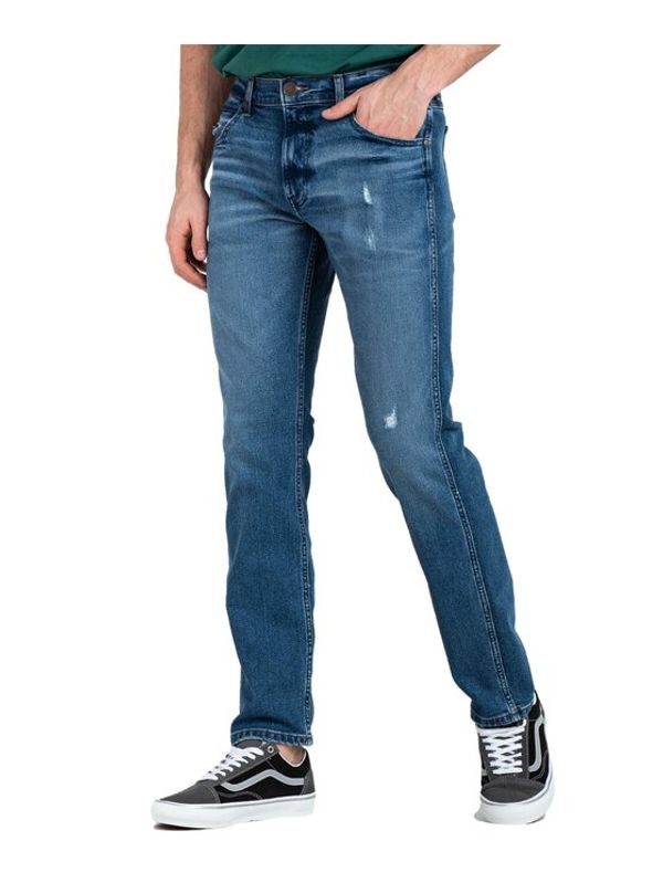 Wrangler Wrangler Дънки W15QYLZ91 Син Straight Leg