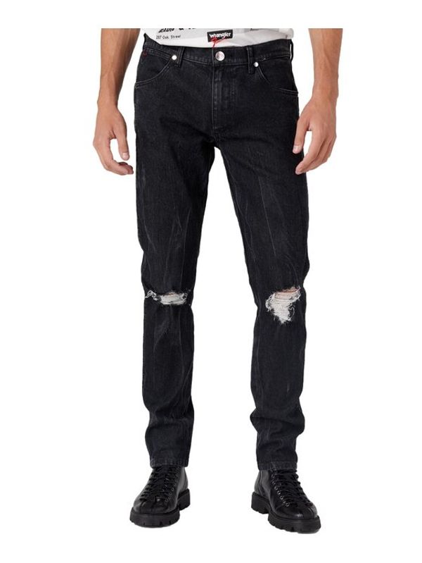 Wrangler Wrangler Дънки W18S3018O Черен Slim Fit