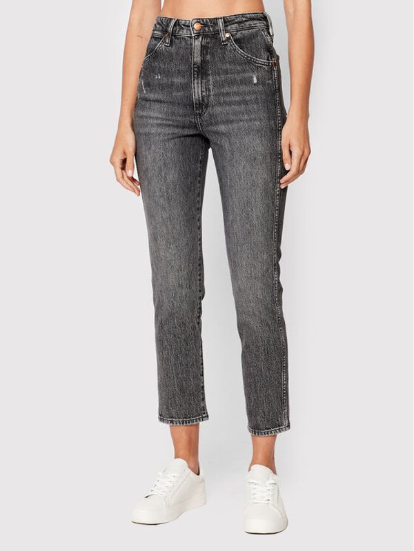 Wrangler Wrangler Дънки Walker 112324881 Сив Slim Fit