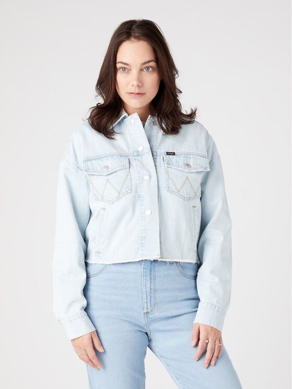 Wrangler Wrangler Дънково яке W429HF48L 112334375 Тъмносин Regular Fit