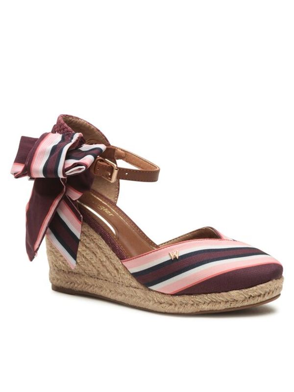 Wrangler Wrangler Еспадрили Brava Stripes WL31501A Бордо