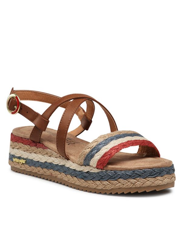 Wrangler Wrangler Еспадрили Kim Flag WL31531A Кафяв