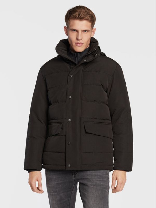 Wrangler Wrangler Пухено яке Bodyguard W4B2WW100 112320208 Черен Regular Fit