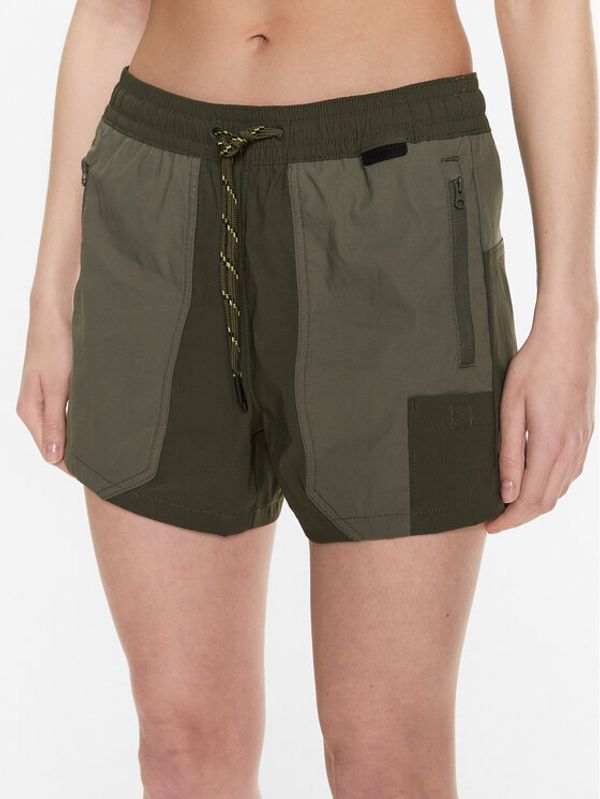 Wrangler Wrangler Шорти от плат WB2F56066 112333430 Зелен Regular Fit