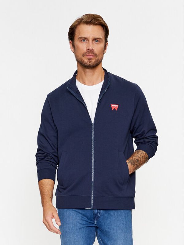 Wrangler Wrangler Суитшърт 112341207 Син Regular Fit
