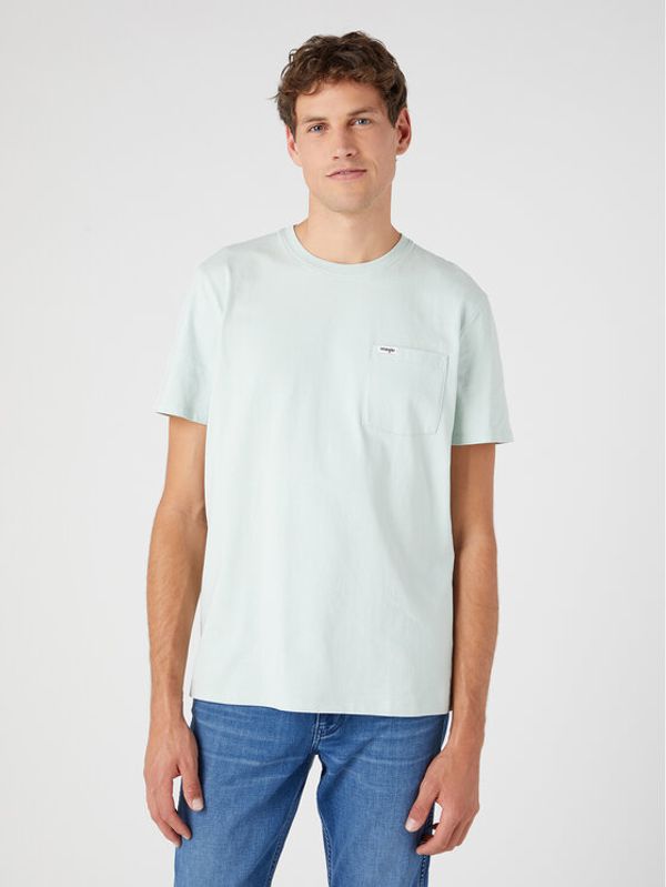 Wrangler Wrangler Тишърт W776EEX6U 112334251 Зелен Regular Fit