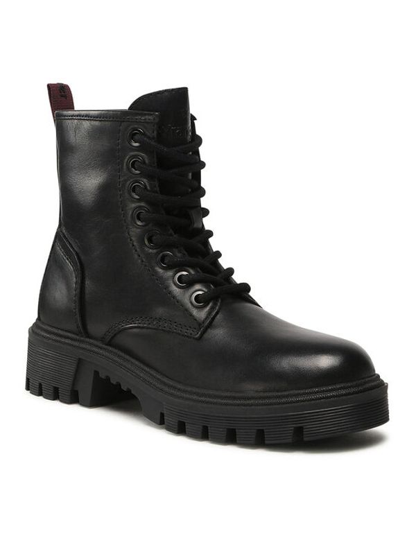 Wrangler Wrangler Туристически oбувки Seattle Lace WL22500A Черен