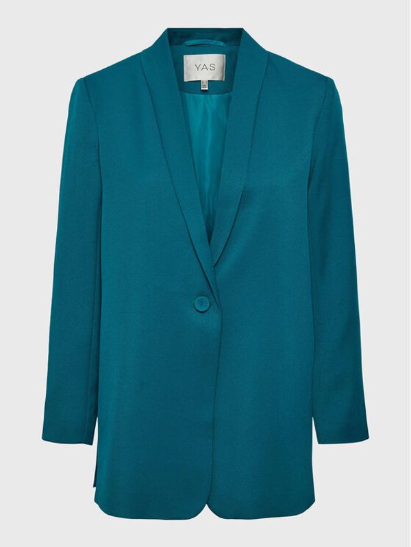 YAS YAS Блейзър Deeply 26028744 Син Relaxed Fit