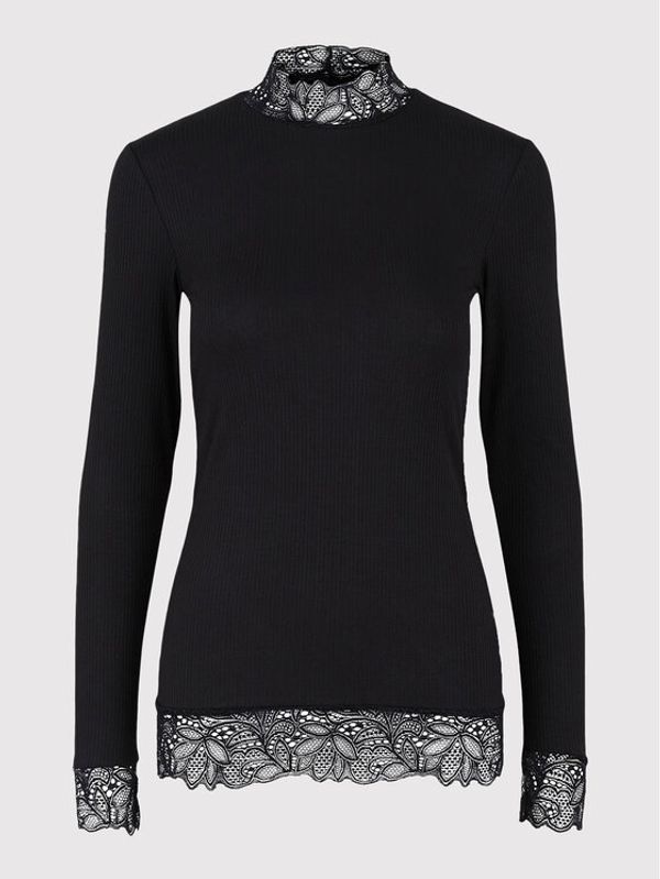 YAS YAS Блуза Elle 26024677 Черен Regular Fit