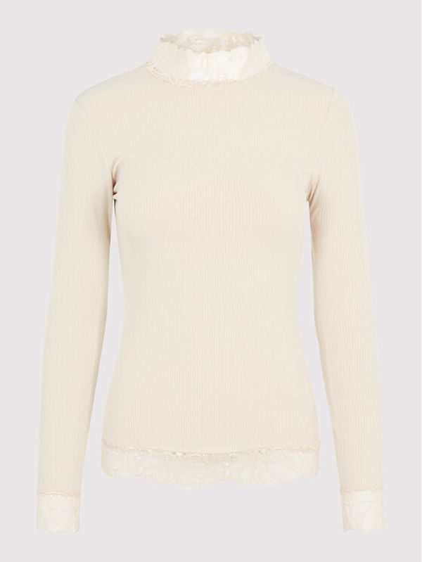 YAS YAS Блуза Elle 26024677 Розов Slim Fit