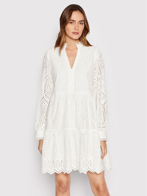 YAS YAS Ежедневна рокля Holi 26027162 Бял Relaxed Fit