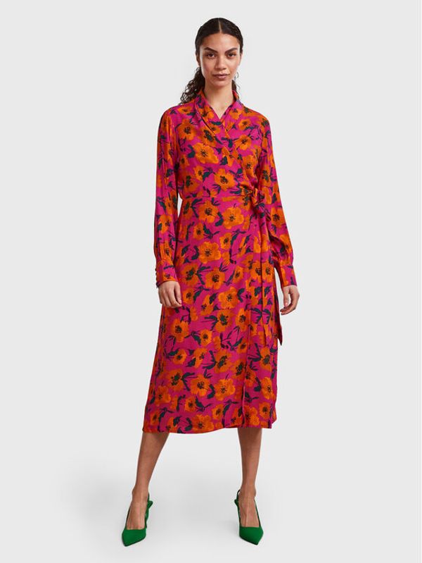 YAS YAS Ежедневна рокля Sigga 26028909 Розов Regular Fit