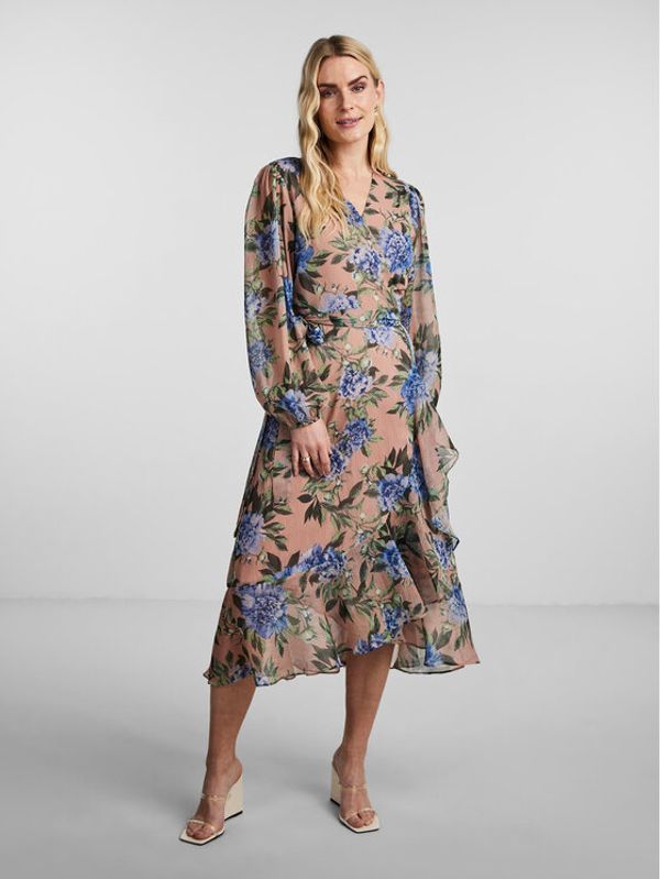 YAS YAS Коктейлна рокля 26029753 Виолетов Standard Fit