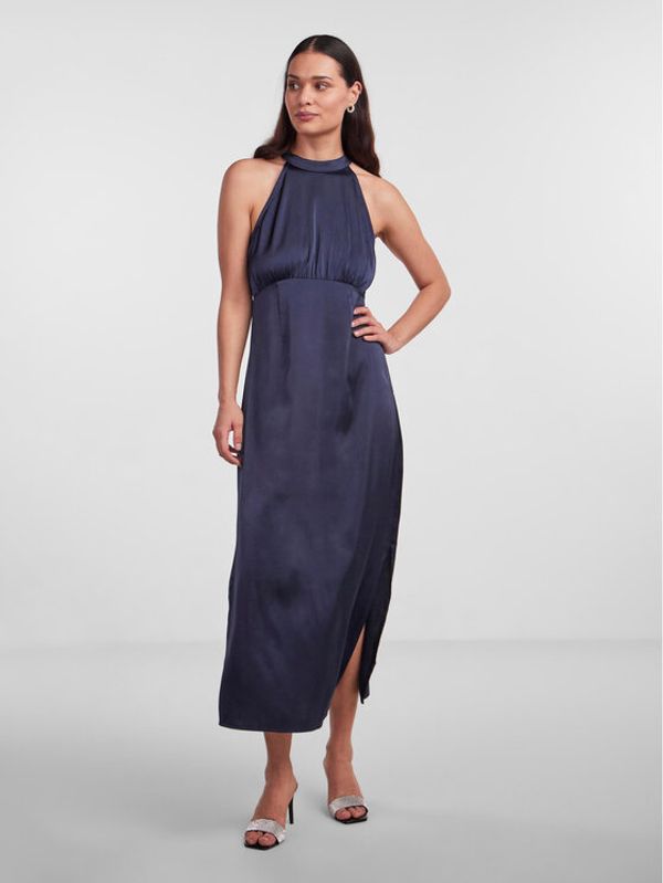 YAS YAS Коктейлна рокля 26029760 Син Standard Fit