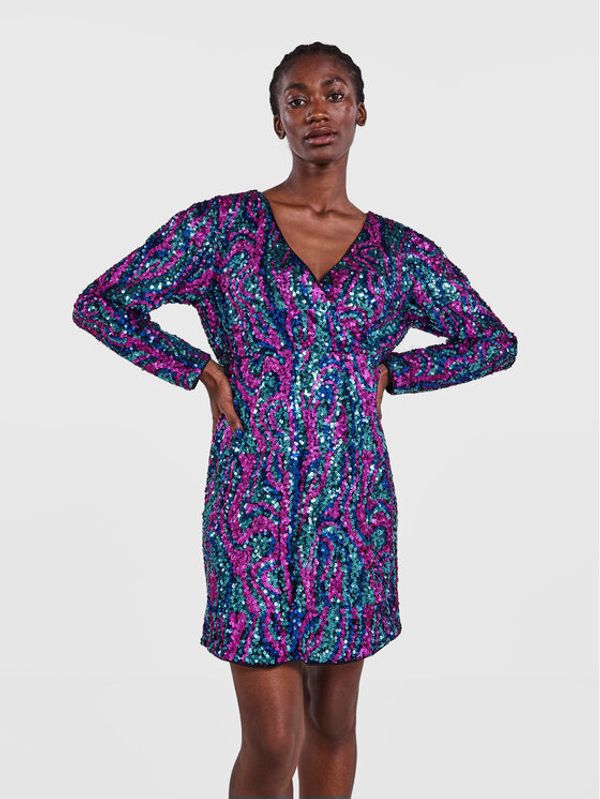 YAS YAS Коктейлна рокля Flua 26029213 Цветен Regular Fit