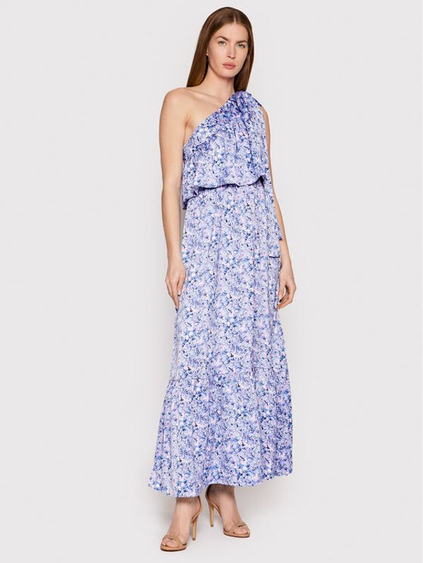 YAS YAS Лятна рокля Pulana 26026497 Виолетов Relaxed Fit