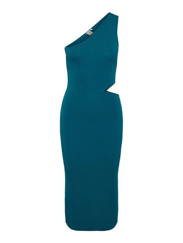 YAS YAS Плетена рокля 26030309 Зелен Slim Fit