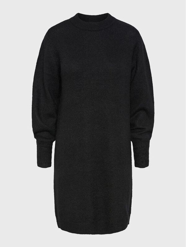 YAS YAS Плетена рокля Julietta 26029090 Черен Relaxed Fit