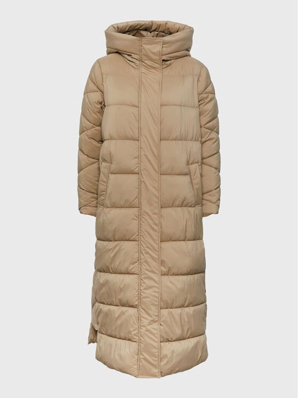 YAS YAS Пухено яке Lira 26020099 Бежов Regular Fit