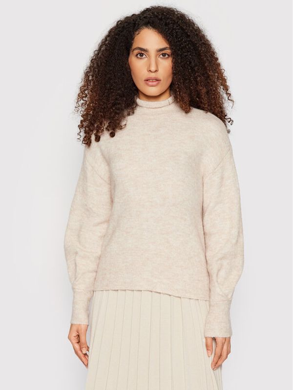 YAS YAS Пуловер Agate 26023572 Бежов Regular Fit