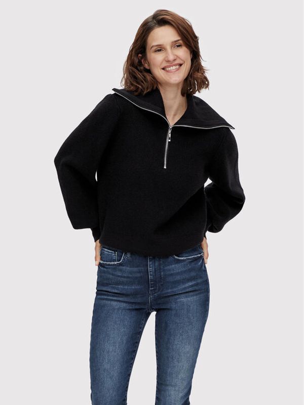YAS YAS Пуловер Dalma 26025683 Черен Regular Fit